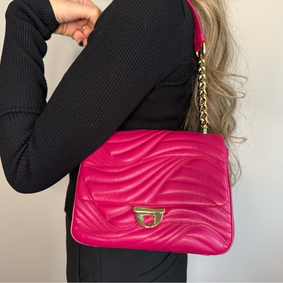 Pink Salvatore Ferragamo quilted Lexi shoulder bag - Picture 8 of 14